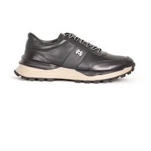 Siyah Marcomen 19466 Gerçek Deri Erkek Sneaker