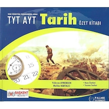 Kentkitap-Palme Yayınları Tyt Ayt Tarih Özet Kitabı