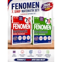 Fenomen 7.sınıf 7b Matematik Ve 7b Fen Bilimleri Soru Bankası Seti 2 Kitap Video Çözümlü 2026 Basım
