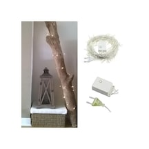 100 Ledli 8 Fonksiyonlu 10 Metre Led Aydınlatma Dekor Lambası Beyaz Diğer