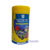 Rotifish Betta & Tetra Balık Yemi 100 ML 36 G