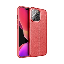 Apple iPhone Uyumlu,  13 Pro Kılıf Auto Focus Kapak - Kırmızı