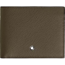 Mont Blanc Montblanc Sartorial Deri 6 Bölmeli Cüzdan 221362 Haki