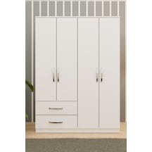 Gm 070 Novado 4 Kapak 2 Çekmeceli Gardırop