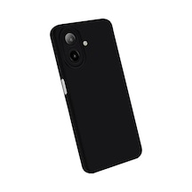 Samsung Galaxy  Uyumlu  A07 4g Nano İçi Kadife Silikon - Siyah