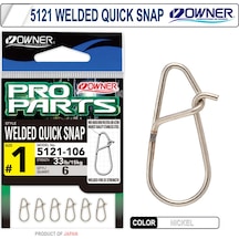Owner Welded Quick Snap Klips No:1 13Mm 15Kg