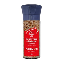 Green Life Deniz Tuzu Ve Baharat Pul Biberli 85 G - 6 Adet Tarı