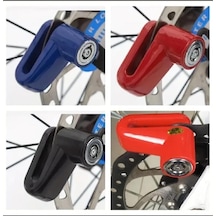 Motosikler Bisiklet Disk Kilidi Anahtarı Yer Kaplamayan Yeni Model Sağlam Güvenli Pratik Kilit 1 Adet