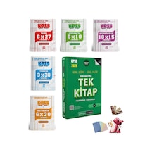 2026 Kpss Genel Yetenek Genel Kültür Konu Anlatımlı Tek Kitap Ve