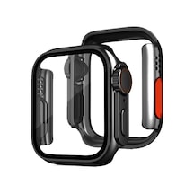 Newface Apple Watch 40mm Watch 49mm Kasa Dönüştürücü Ve Ekran Koruyucu - Siyah