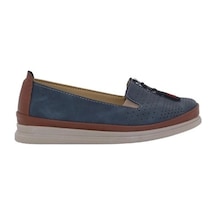 Mergenshoes Esa 029 Mavi Rahat Taban Kadın Günlük Ayakkabı Mavi