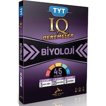 Tyt Iq Biyoloji 45 Branş Denemesi Paraf Yayınları