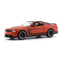 Maisto Orjinal Lisanslı Die Cast Metal Ford Mustang Boss 302 1:24 Kapıları Açılan Model Araba