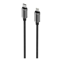 Knıt Glam 30w Hızlı Şarj Destekli, Type-c To Lightning Şarj Ve Data Aktarım Kablosu, 1 Metre, Siyah
