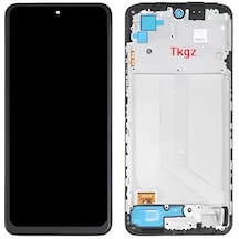 Tkgz - Xiaomi Redmi Note 10s Uyumlu Lcd Ekran Dokunmatik Çıtalı  Oled