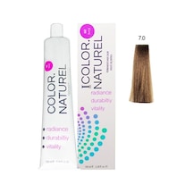 Color Naturel Saç Boyası 7.0 Kumral 100 Ml