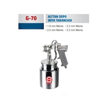 Proter G 70 Alttan Depolu Boya Tabancası 1.8 MM