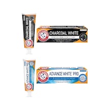 Arm & Hammer Charcoal White + Advence White Pro Diş Macunu 2 x 75 ML