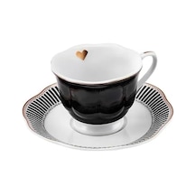 Piraye 6 Kişilik Kahve Fincan Takımı 80 Ml Acı Kahve