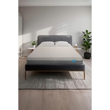 Lotus 5 Cm Doğal Latex 14 Cm Hr Sünger Ortopedik Yatak Fermuarlı Yastık Kılıfı Hediyeli