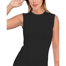 Alfa Aksesuar 03 Imer 1263 Kolsuz Sıfır Yaka T-shirt SIYAH
