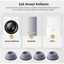 Makine Titreşim Önleyici Plastik Çok Renkli Diğer