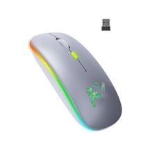 Junglee 1369 Şarjlı Kablosuz Mouse Sessiz 2.4 Ghz Usb Wireless 800-1200-1600 Ayarlanabilir Dpi Led Işıklı Slient İle Uyumlu