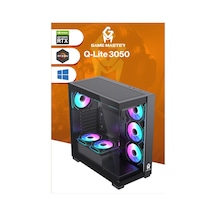 Game Master Qlite-3050 R5-5600 16 GB 512 GB M.2 SSD RTX3050 Free Dos Masaüstü Oyuncu Bilgisayarı