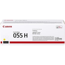 Canon Crg 055 H Y Yüksek Kapasiteli  Sarı Toner