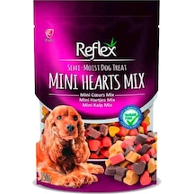 Reflex Semi-Moist Mini Kalp Mix Köpek Ödülü 150 G Reflex Semi-Moist Mini Kalp Mix Köpek Ödülü 150 G