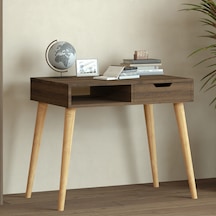 Offer Çalışma Masası, Bilgisayar Masası, Çekmeceli Kilim, Ahşap Ayak, Ev-ofis - Kahverengi Kahverengi Offer Çalışma Masası, Bilgisayar Masası, Çekmeceli Kilim, Ahşap Ayak, Ev-ofis - Kahverengi Kahverengi