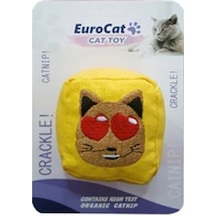 Kedi Suratlı Küp Kedi Oyuncağı