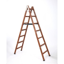 5 Basamaklı A Tipi Ahşap Merdiven 5+5