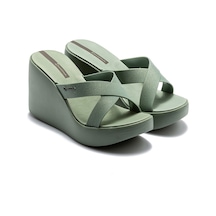 Ipanema High Fashion Slide Kadın Terlik Yeşil 35/40 Yeşil