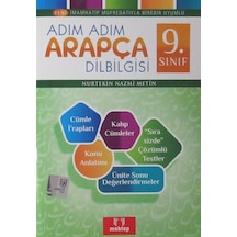 9. Sınıf Adım Adım Arapça Dilbilgisi / Nurtekin Nazmi Metin