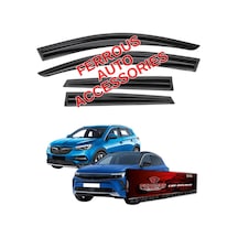 Opel Grandland X Ferrous Cam Rüzgarlığı 4lü 2017 Ve Üstü