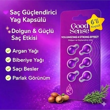 Argan & Biberiye Yağlı Saç Bakım Kapsülü 6'lı