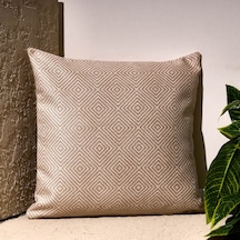 Soft Beta Kırlent Kılıfı - Bej - 40x40 Cm Çok Renkli