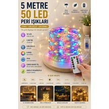 5 Metre Renkli 50led Işıklar Peri Işıkları 8 Mod Rgb Işıkları Usb Çok Renkli Işık Peri Dize Işıkları Tel Diğer