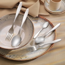 Schafer Sheen 60 Parça Çatal Kaşık Takımı Gümüş25