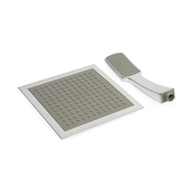 Faumix  Quadro Banyo Tepe Duş Başlığı Başlık Kireç Kırıcılı Sistem (Ikil Diğer