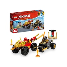 LEGO® Ninjago 71789 Kai Ve Ras'ın Araba Ve Motosiklet Savaşı 103 Parça