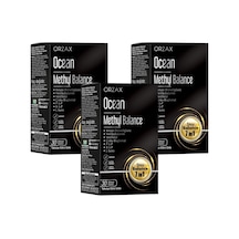 Orzax Ocean Methyl Balance 30 Kapsül 3 Adet