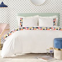 Karaca Home Cedric Multi Çift Kişilik Nakışlı Nevresim Takımı Beyaz