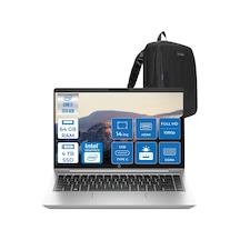 HP ProBook 440 G10 968L9ETF35 i7-1355U 64 GB 4 TB SSD 14" Dos FHD Dizüstü Bilgisayar + Zetta Çanta