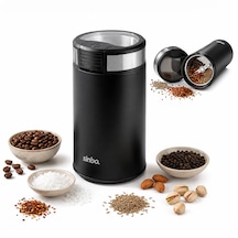 Kahve - Baharat Öğütücü Makine 2 Bıçaklı Çelik Öğütme Haznesi 50gr Öğütme Ac Motor 200w Scm-9044 Çr