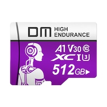 DM 512 GB Class 10 A1 V30 95MB/s Micro SD Hafıza Kartı