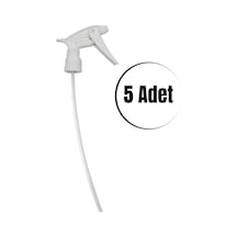Sprey Triger Başlık- Beyaz Fısfıs Sprey Başlığı 5 Adet