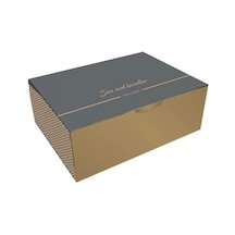 Şekilli Pasta Kutusu 25x35x17 Cm - 25 Adet