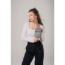 Ççs Kadın 17740 Çapraz Askılı Çanta GRİ
